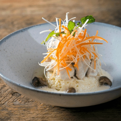 Waterzooi flamand avec riz pilaf